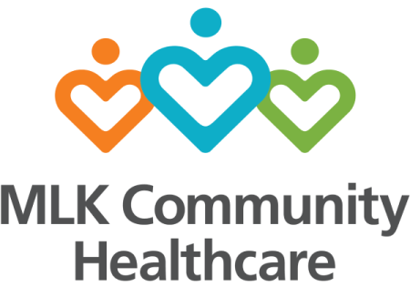 MLK Community Healthcare Logo tricolord